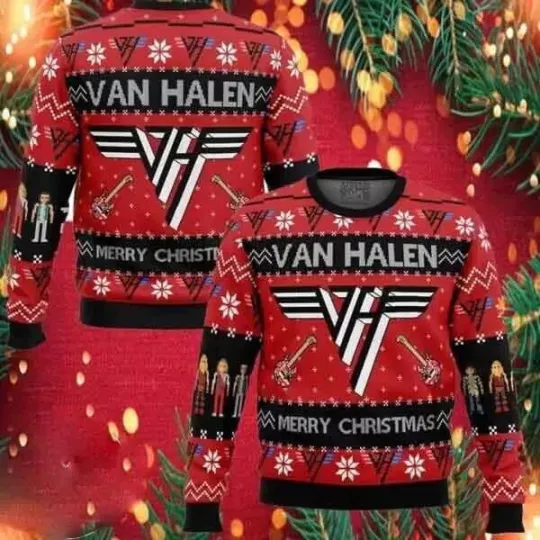Discover van Ugly Christmas Sweater 3D For A Rockin