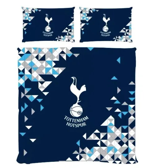 Discover TOTTENHAM FC DOUBLE DUVET PARTICLE SET COVER NAVY BEDDING
