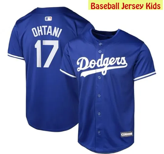 Discover Blue new Baseball Jersey Kids AOP 3D Shohei Ohtani  Unisex S-5XL