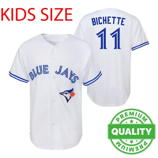 Bo Bichette Number #11 Baseball Jersey 3D AOP For Adults Kids Youth