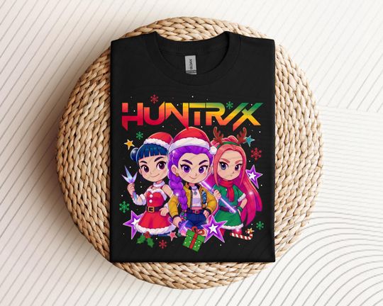 Discover Huntrix Merry Christmas Shirt Sweatshirt | KPop Party | Demon Hunters
