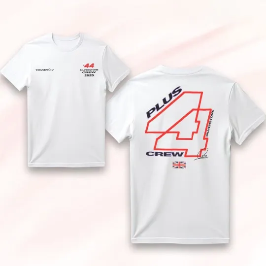 Discover 44 Silverstone Crew 2025 Two Sided T-Shirt