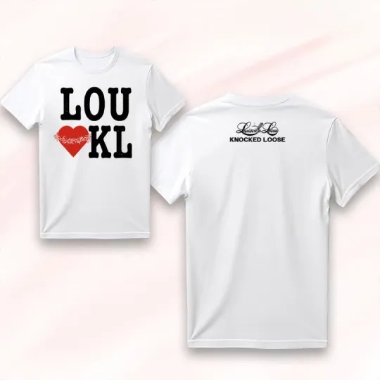 Knocked Loose I Heart KL 2025 Merch T-Shirt