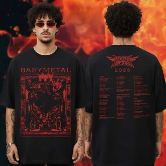 Discover Metal Idol 2026 Two Sided Unisex T-Shirt 2D Fan Collection Edition