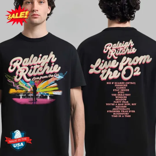 Discover Raleigh Ritchie Live From The O2 Tracklist T-Shirt