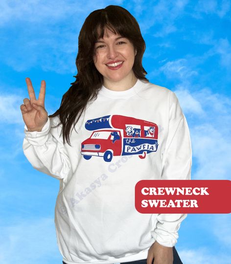 Discover The Original PAWFIA Unisex Heavy Blend Crewneck Sweatshirt, Gift for Buffalo Fans and Pet Owners