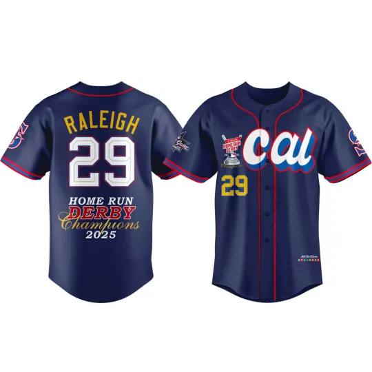 Discover Baseball Jersey CAL Raleigh Home Runs Derby Jersey 2025