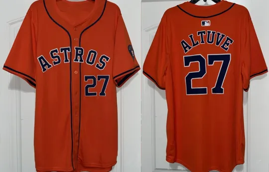 Discover Jose Altuve 2012 Men's Orange  Jersey S-5XL