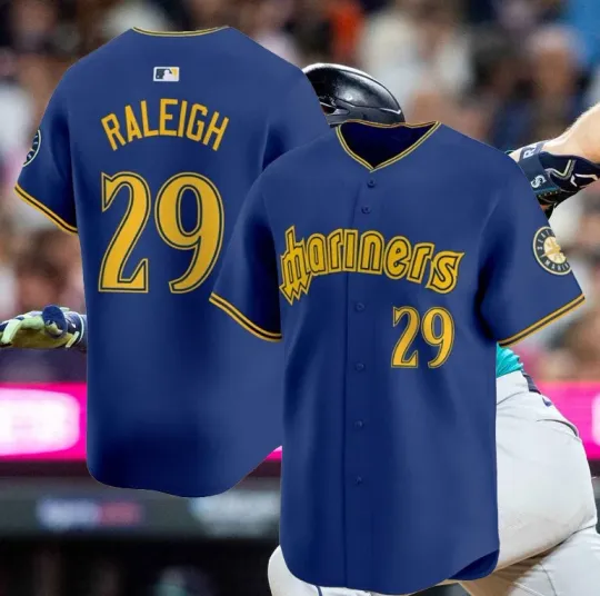 Discover Cal Raleigh Jersey #29 Baseball Jersey Shirt All Size S-5XL