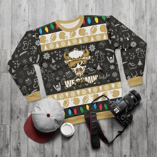 Discover Colorado Football Ugly Sweater Unisex Sweatshirt AOP, Christmas Outfit, Party, Gifts for Him, Gifts for Her, Sports Fans, Colorado