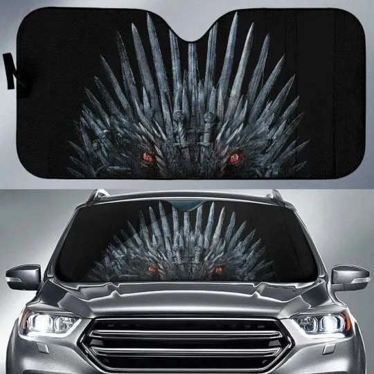 Discover Iron Thron Car Sunshade Custom Game Of Throne Car Windshield Accessories