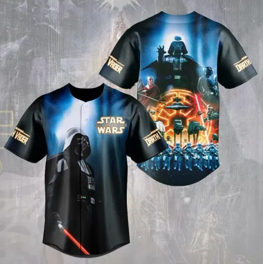 Discover Star Wars Darth Vader The Dark Side Baseball Jersey