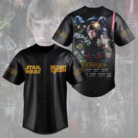 Star Wars Return of the Jedi Baseball Jersey