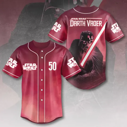 Discover Star Wars 50th Anniversary Baseball Jersey, Gift For Fans