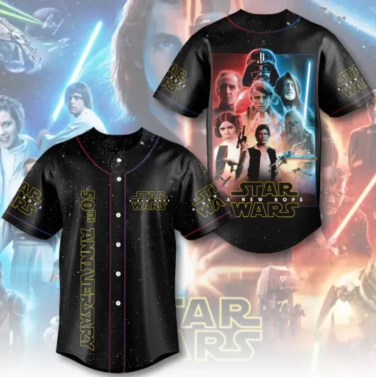 Discover Star Wars 50th Anniversary A New Hope Baseball Jersey