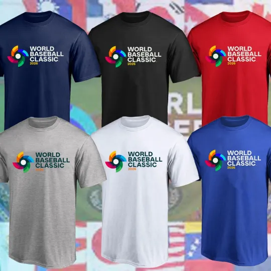 Discover 2026 World Baseball Classic Logo All Size For Fans  FAST SHIP