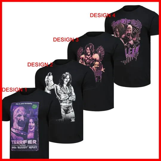2025 Rhea Ripley x Terrifier RIPP JUNC T-Shirt All Size S-5XL