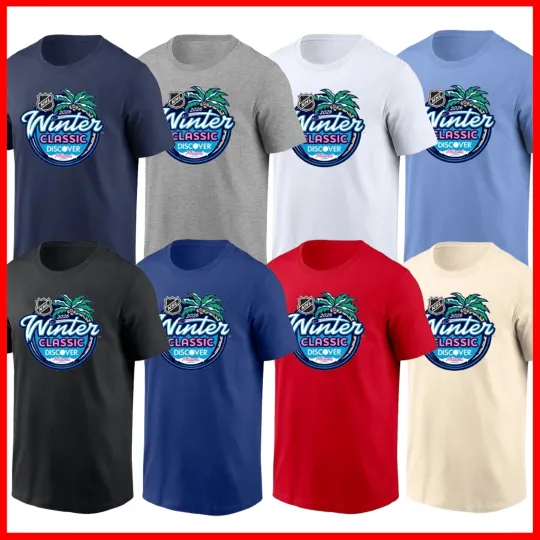 Discover 2026 Winter Classic At Miami Logo Unisex All Size S-5XL