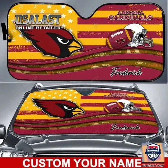 Discover American FootBall Team Car  Sunshade Amazing Best Gift, Car UV Protector Gift