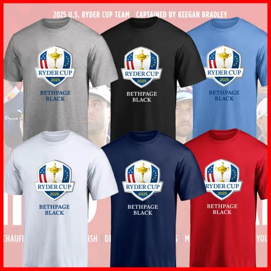 Discover 2025 Ryder Cup Bethpage Black Logo Shirt All Size S-5XL