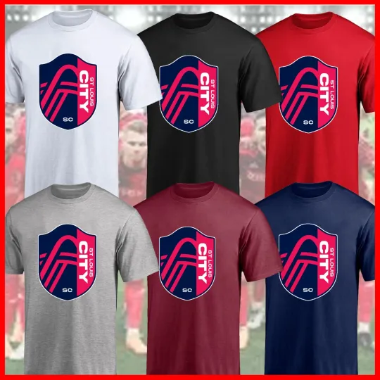 Discover St. Louis City SC Logo Shirt, Gift For Fans, St. Louis City Footaball Club
