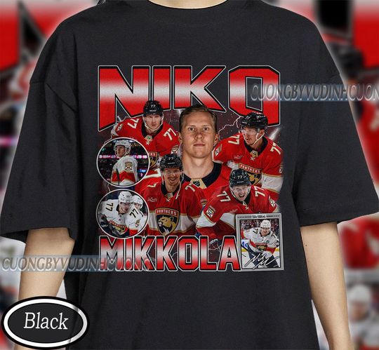 Discover Vintage Niko Mikkola shirt, Niko Mikkola Tee, Niko Mikkola Tee, Bootleg Rap tee, Florida Youth Hockey Tee