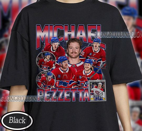 Discover Vintage Michael Pezzetta shirt, Michael Pezzetta Tee, Michael Pezzetta Tee, Bootleg Rap tee, Montreal Youth Hockey Tee