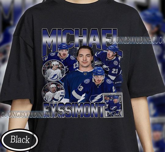 Discover Vintage Michael Eyssimont shirt, Michael Eyssimont Tee, Michael Eyssimont Tee, Bootleg Rap tee, Tampa Bay Youth Hockey Tee