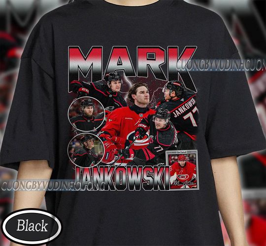 Discover Vintage Mark Jankowski shirt, Mark Jankowski Tee, Mark Jankowski Tee, Bootleg Rap tee, Carolina Youth Hockey Tee