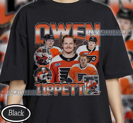 Discover Vintage Owen Tippett shirt, Owen Tippett Tee, Owen Tippett Tee, Bootleg Rap tee, Philadelphia Youth Hockey Tee