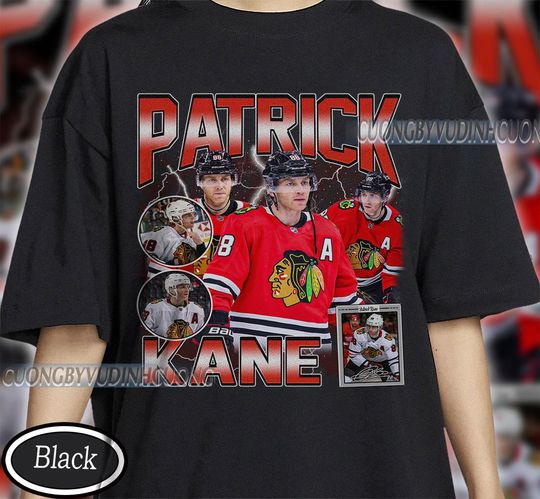 Discover Vintage Patrick Kane shirt, Patrick Kane Tee, Patrick Kane Tee, Bootleg Rap tee, Detroit Youth Hockey Tee