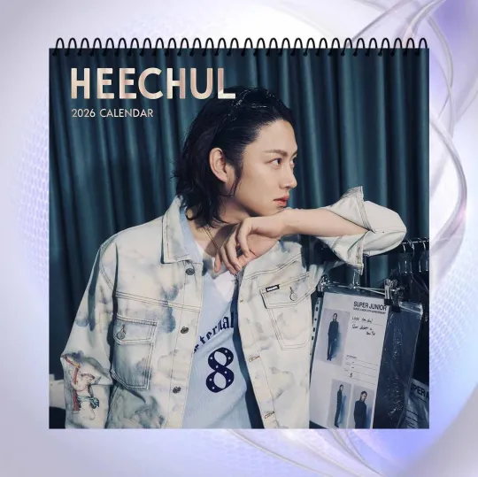 Discover Heechul 2026 Calendar, Super Junior Kpop Idol Photos, Collector’s Gift