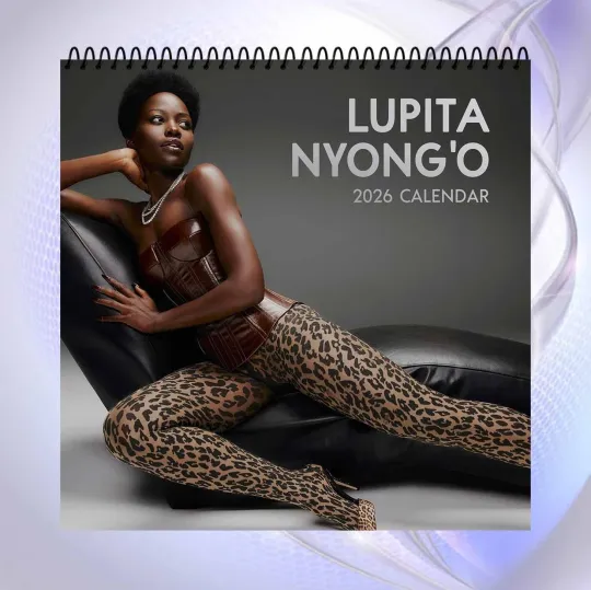 Lupita Nyong'o 2026 Calendar, Iconic Hollywood Star Wall Calendar