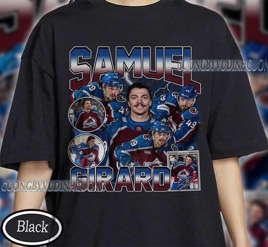 Discover Vintage Samuel Girard shirt, Samuel Girard Tee, Comfort colors Samuel Girard Tee, Bootleg Rap tee, Colorado Youth Hockey Tee