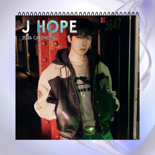 J-Hope 2026 Calendar, BTS Member Wall Calendar, Kpop Idol Gift for Fans