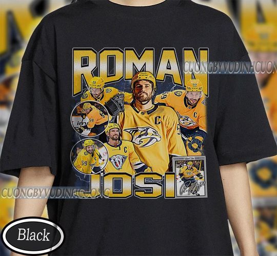 Discover Vintage Roman Josi  shirt, Roman Josi Tee, Comfort colors Roman Josi Tee, Bootleg Rap tee, Nashville Youth Hockey Tee