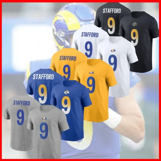 Matthew Stafford #9 2025  Los Angeles Football Player For Fan Fastship