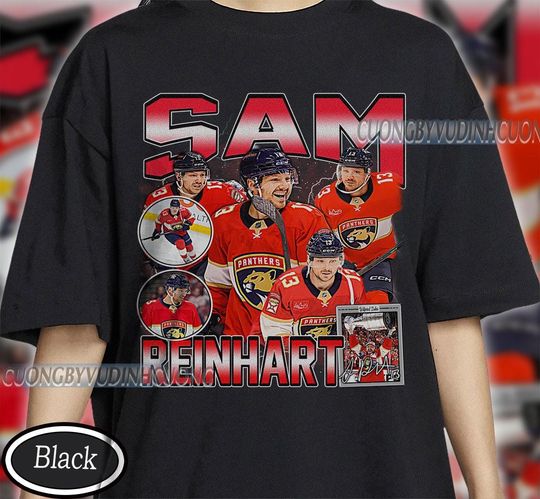 Discover Vintage Sam Reinhart 1 shirt, Sam Reinhart Tee, Comfort colors Sam Reinhart Tee, Bootleg Rap tee, Florida Youth Hockey Tee