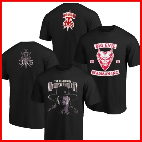Discover 2025 The Undertake 35 Years Big Evil, Close-Up  Both Side T-Shirt