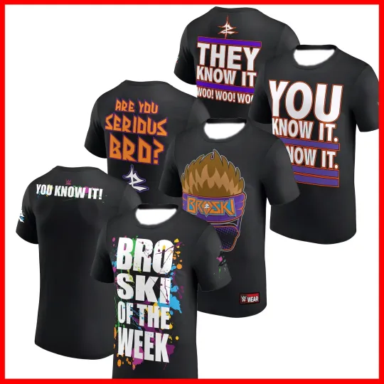 Discover 2025 Zack Ryder Are You Serious? Broski of the Week You Know It AOP T-Shirt