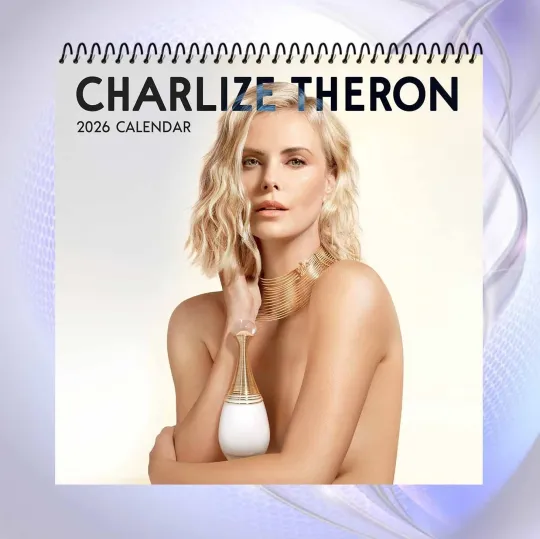 Charlize Theron 2026 Calendar, Glamorous Hollywood Icon Wall Calendar