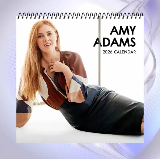 Discover Amy Adams 2026 Calendar, Hollywood Star Wall Calendar, Elegant Actress Gift Idea