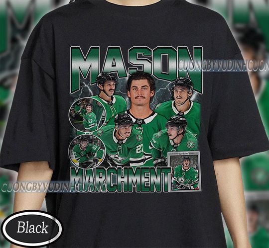 Discover Vintage Mason Marchment shirt, Mason Marchment Tee, Comfort colors Mason Marchment Tee, Bootleg Rap tee, Dallas Youth Hockey Tee