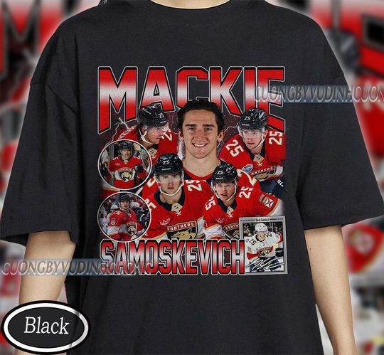 Discover Vintage Mackie Samoskevich shirt, Mackie Samoskevich Tee, Comfort colors Mackie Samoskevich Tee, Bootleg Rap tee, Florida Youth Hockey Tee
