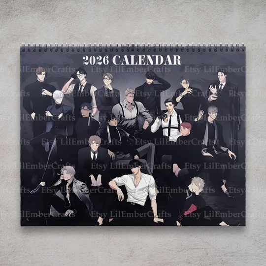 Discover BL Manhwa 2026 Calendar, Doujinshi Calendar, Korean Novels Calendar