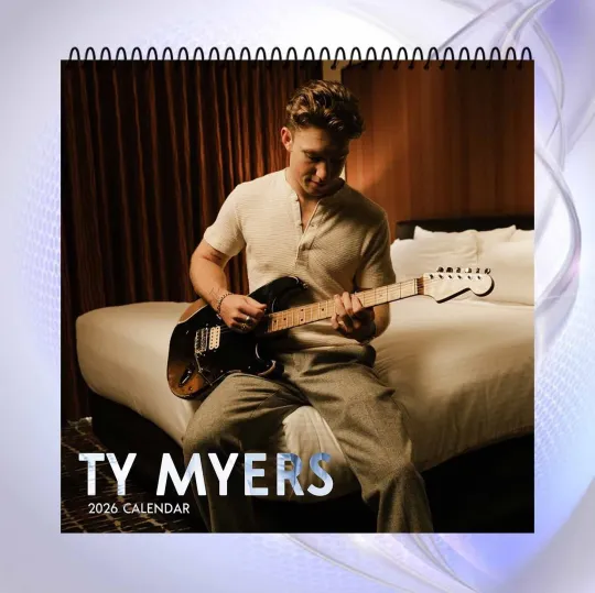 Discover Ty Myers 2026 Calendar, Country Music Wall Calendar, Fan Gift Idea