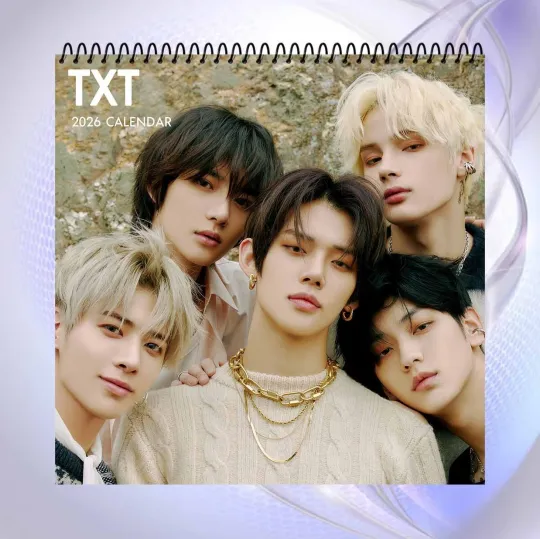 Discover TXT 2026 Calendar, Kpop Boy Group Wall Calendar, MOA Fan Gift Idea