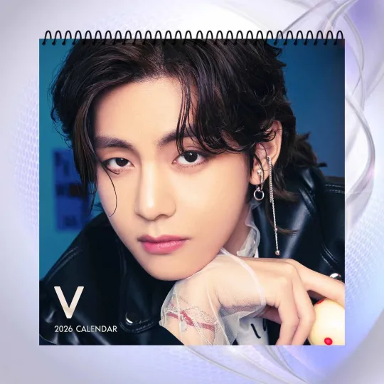 V BTS 2026 Calendar, Kpop Wall Calendar, Kim Taehyung Fan Gift Idea