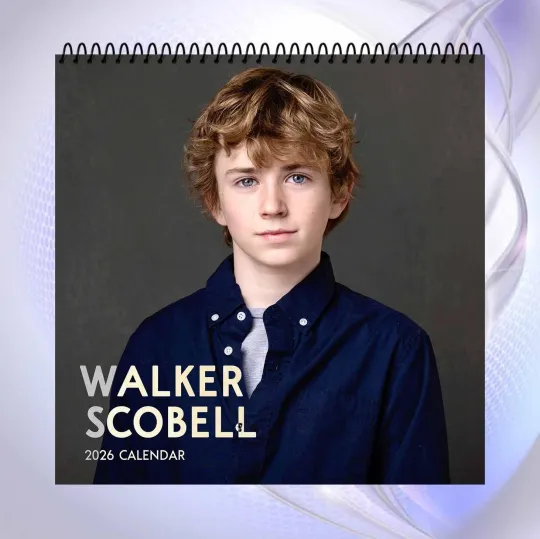 Discover Walker Scobell 2026 Calendar, Percy Jackson Actor Fan Wall Calendar Gift