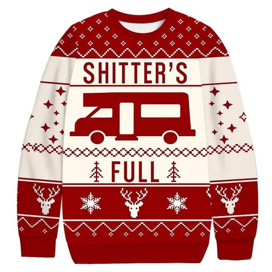 Discover Funny Rv Vintage Christmas Sweater, Camper Holiday Ugly Sweater, Christmas Movie Quote Gift, Motorhome Crewneck, 90s Movie Fans